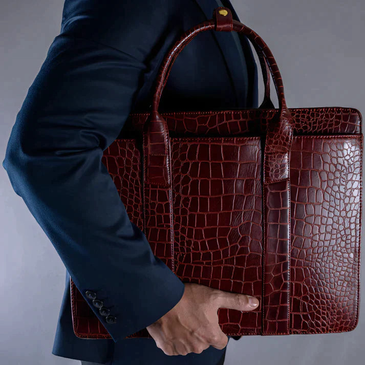 Bespoke Briefcase - Cherry