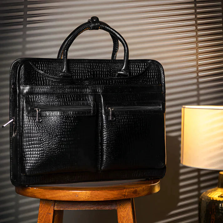 One Of A Kind Briefcase - Black