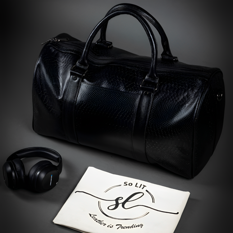 Signature Duffle Bag - Black